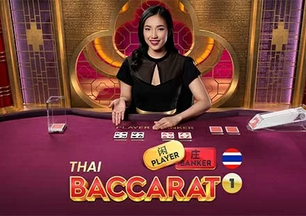 Thai Baccarat live dealer table