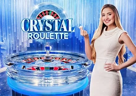Crystal Roulette live dealer table