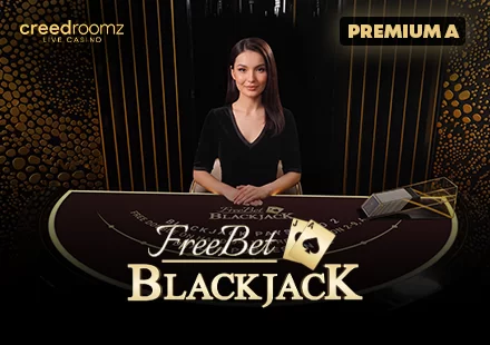 FreeBet BlackJack Premium live dealer table